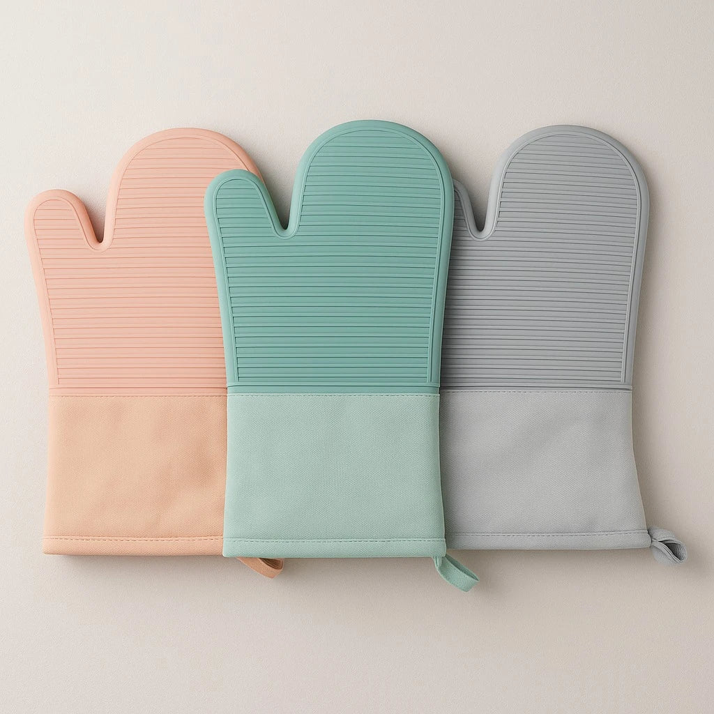 Silicone Heat-Resistant Oven Mitt - Image 1