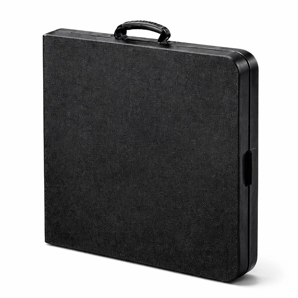 Folding Table Black Portable Foldable Desk Work Table Laptop Table Study Table Indoor Outdoor Camping Table Picnic Table Utility Table