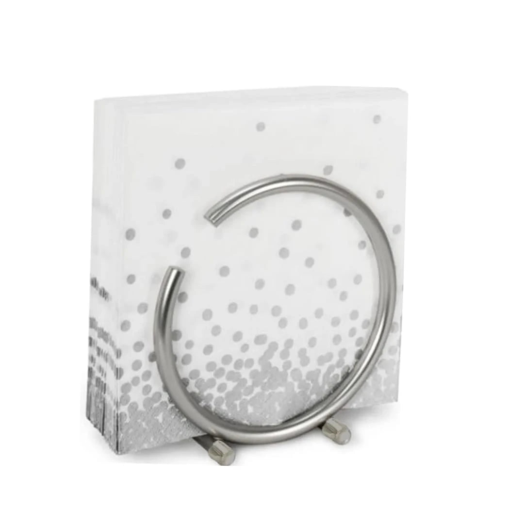 Round Metal Napkin Holder - Image 2