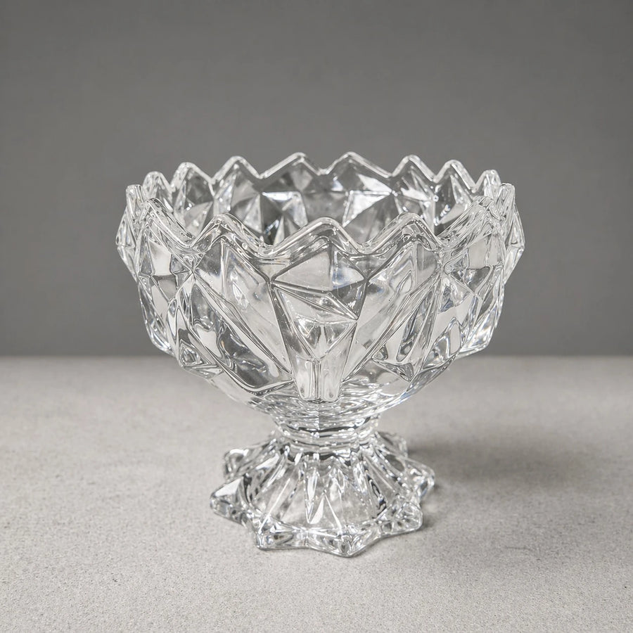 Set Of 2 Cityglass Rocks Glass Ice Cream Cup Crystal Dessert Bowls 25 cl 10 cm