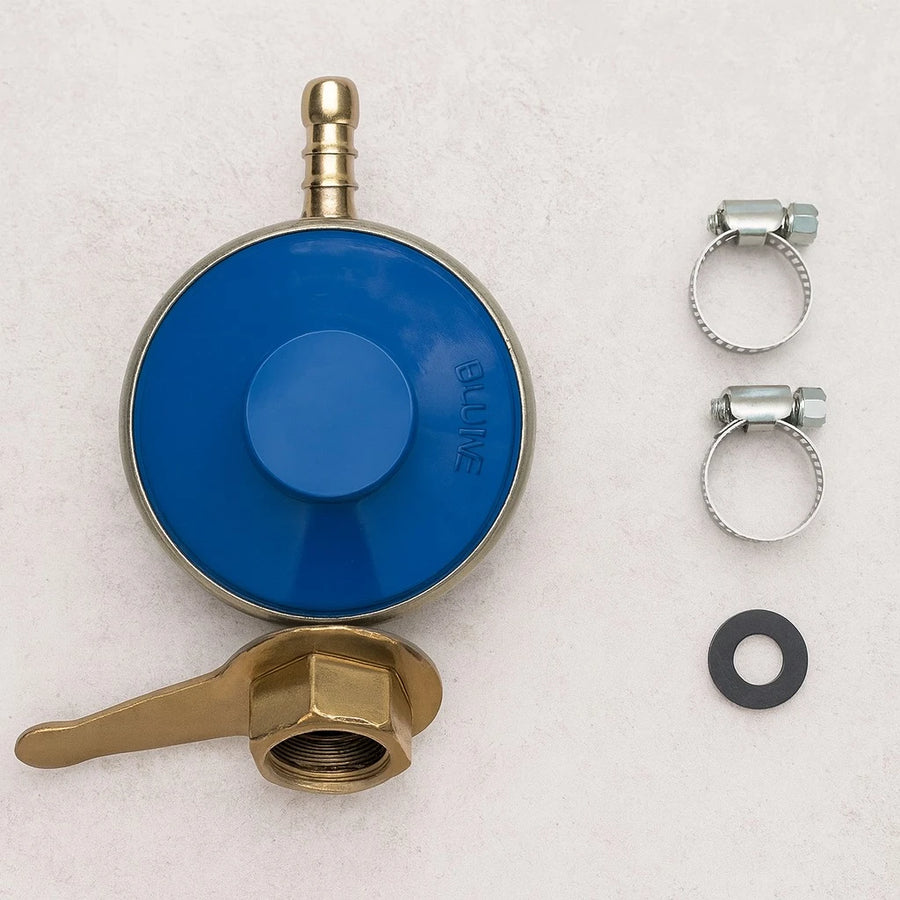 Gas Regulator Kit with Hose & Clamps 1.5m