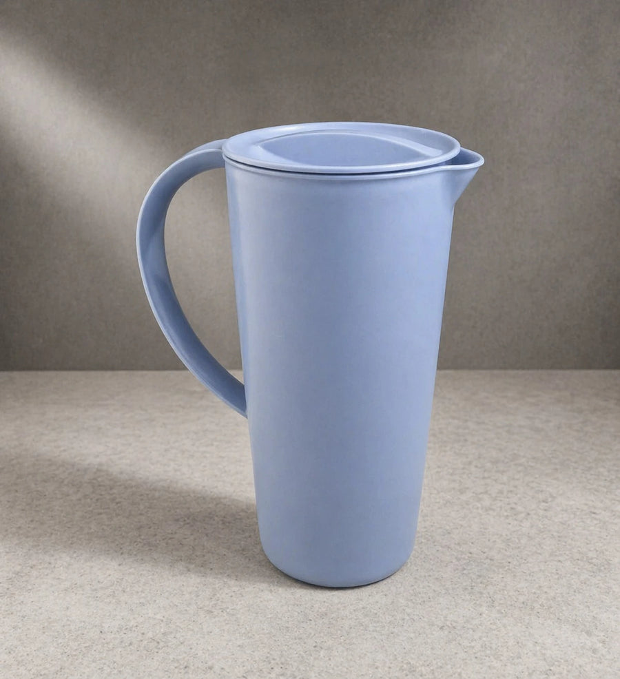 Plastic Water Pitcher With Lid Rotho Swiss Made Caruba 1.2L Fridge Water Jug Juice Container Durable PP Plastic