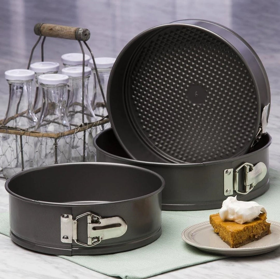 3 Pieces Springform Pan Set
