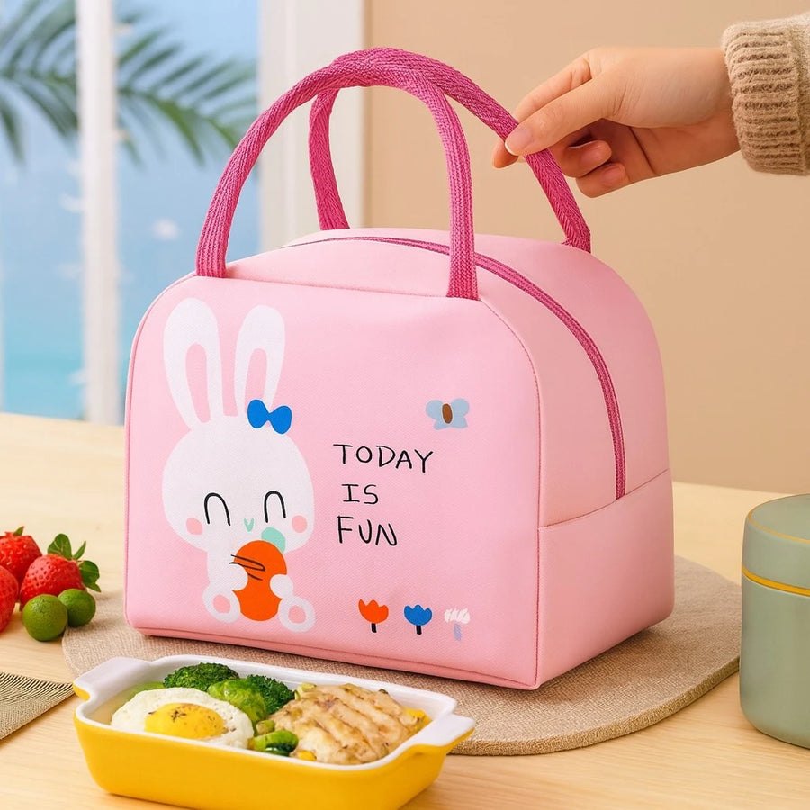 Kids Cartoon Insulated Lunch Bag