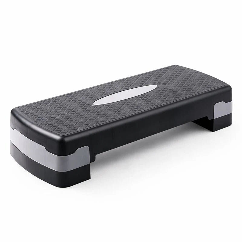 Adjustable Aerobic Step Platform – Anti-Slip Fitness Workout Step Board, Sports Cardio Exercise Bench for Home Gym, HIIT & Aerobic Training