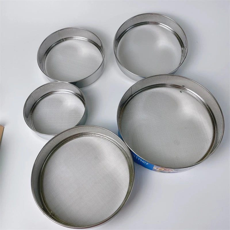 6-Piece Stainless Steel Round Strainer Set - Image 7