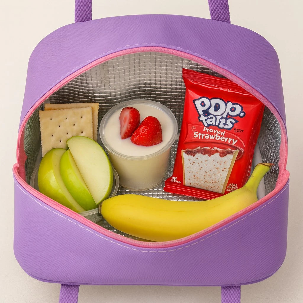 Kids Cartoon Insulated Lunch Bag