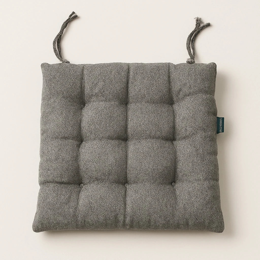 Premium Tufted Tweed Chair Cushion 40x40 cm Thick Padded Seat Cushion for Dining Kitchen and Home Chairs - Image 6