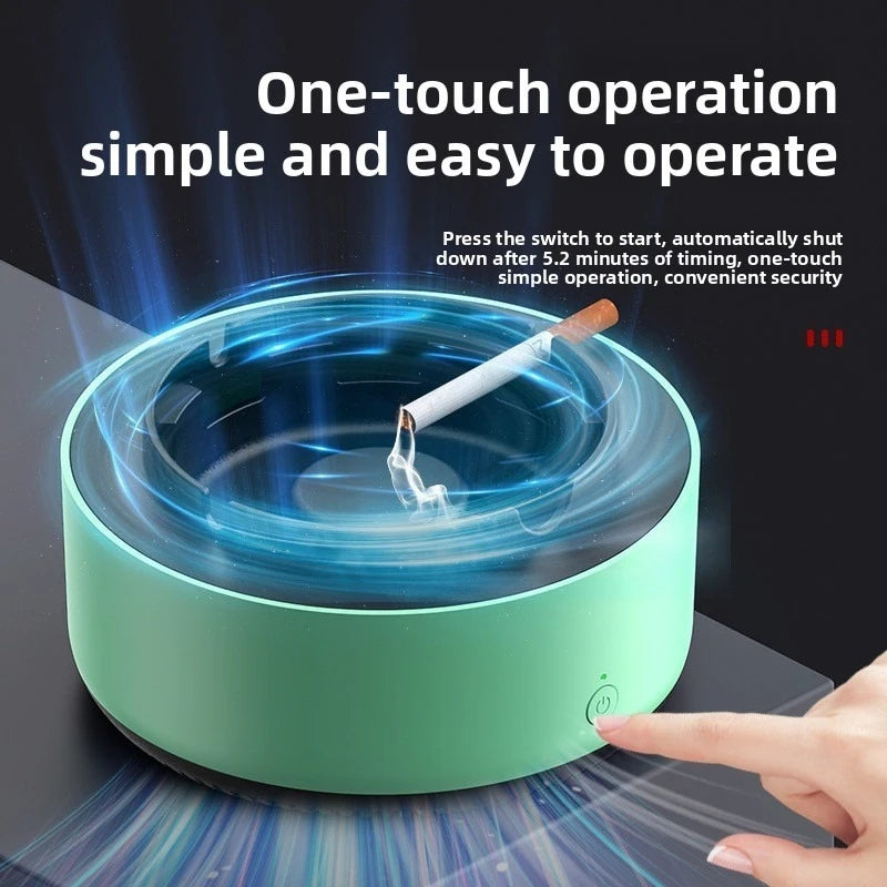 Smokeless Air Purifier Ashtray - Image 4