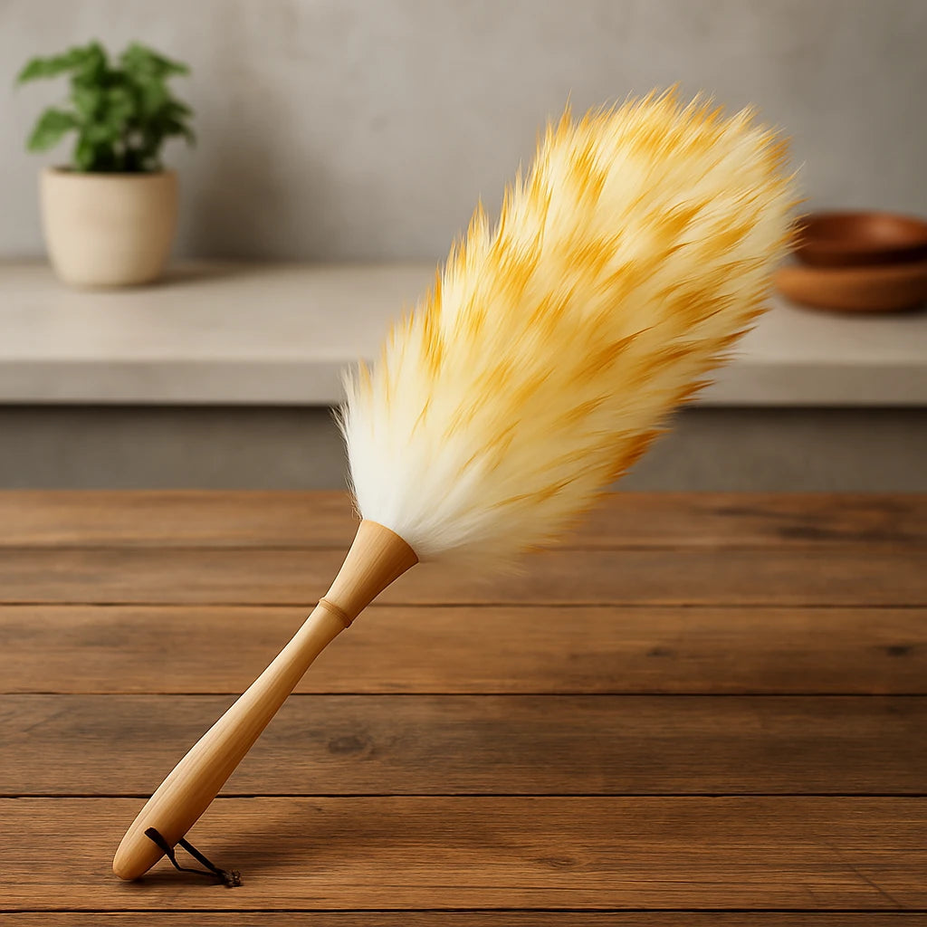 Feather Duster Wooden Handle