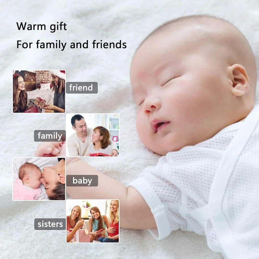 Baby Handprint Footprint Photo Frame Memory Keepsake Picture Frame Newborn Baby Photo Memories Display Frame