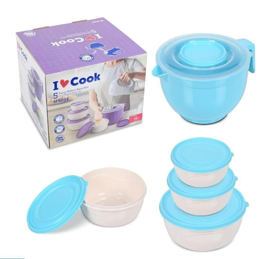 5 Piece Mixing Bowl Set