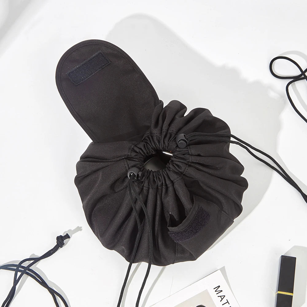 Drawstring Makeup Organizer Bag Cosmetic Storage Pouch Travel Makeup Bag
