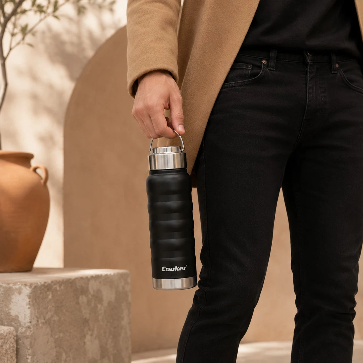 Cooker Thermos Stainless Steel Sport Vacuum Flask Thermal Water Bottle Double Wall Insulated BPA Free 400ML - Image 6