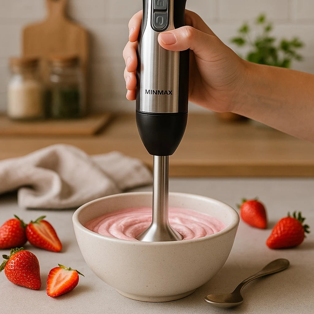 MINMAX 4 in 1 Stainless Steel Hand Blender 800W - Image 5