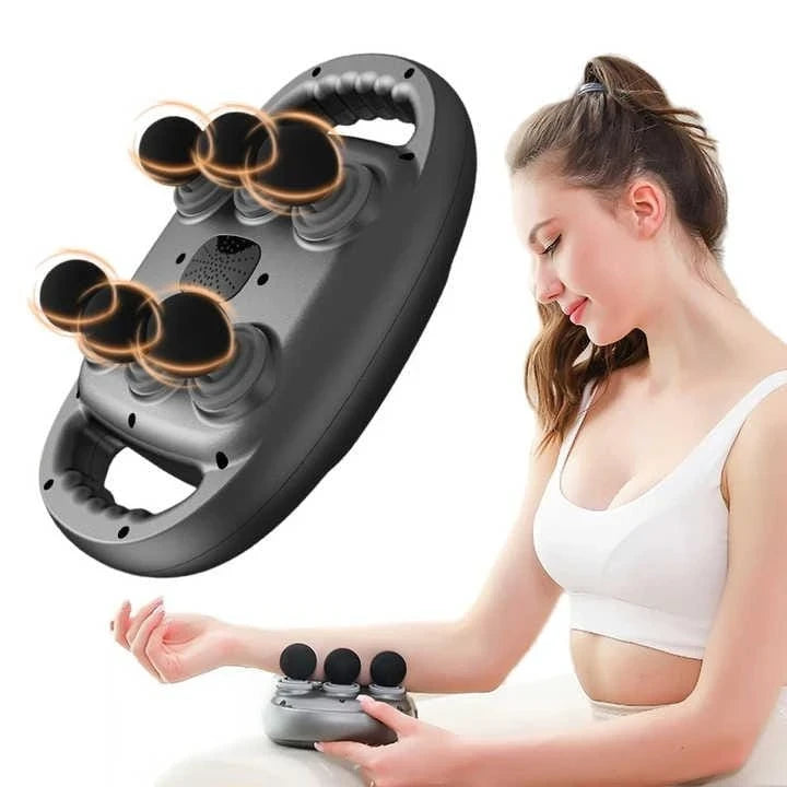 Massager Gun with Six Heads