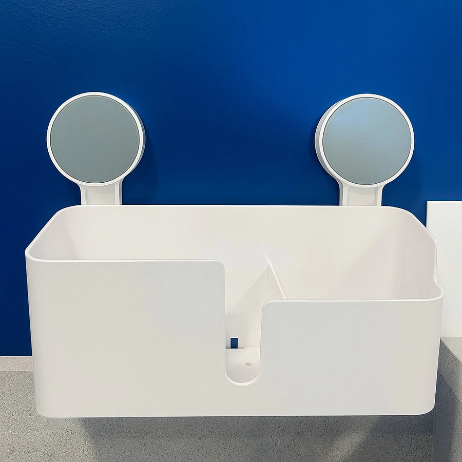 Wall Mounted Organizer with Suction Cups