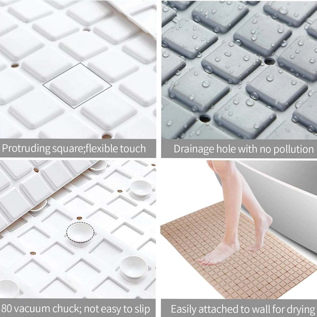 Non slip TPR Bath Mat - Image 5