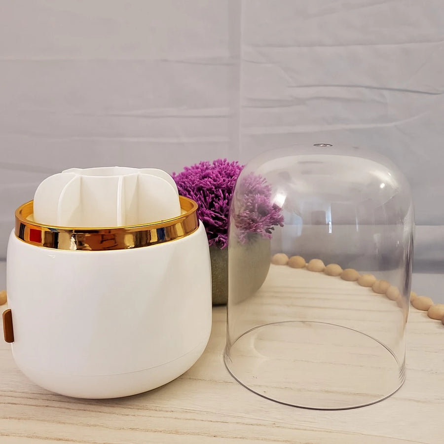 360° Rotary Makeup Brush Organizer