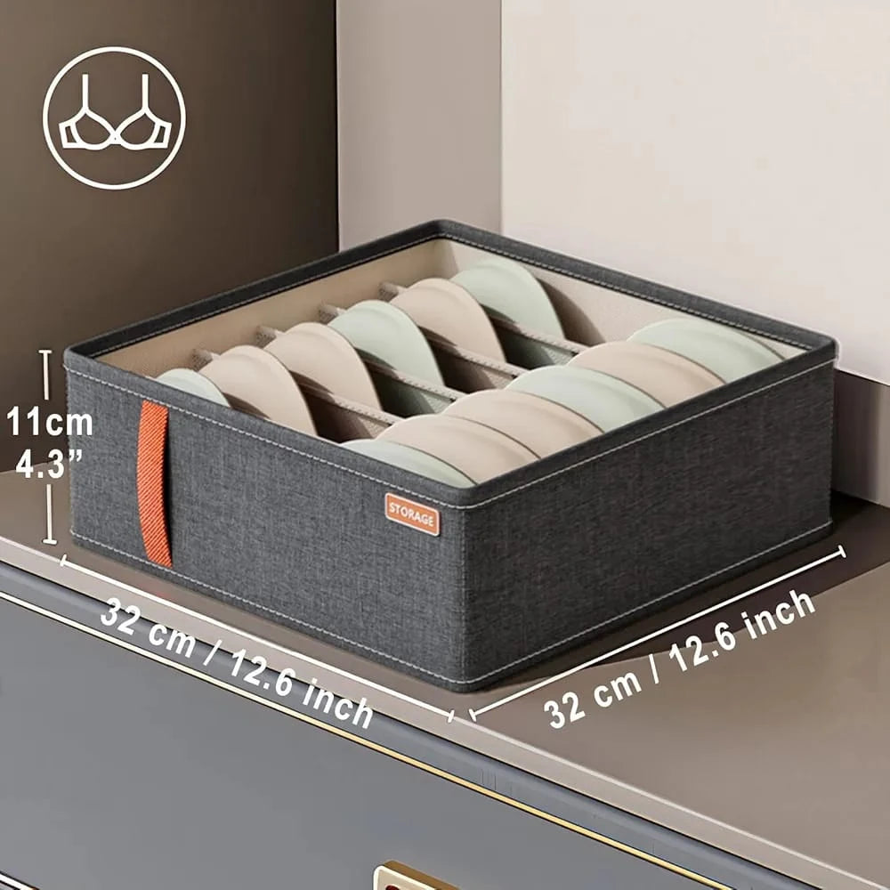 Foldable Storage Box with Divider - Image 1