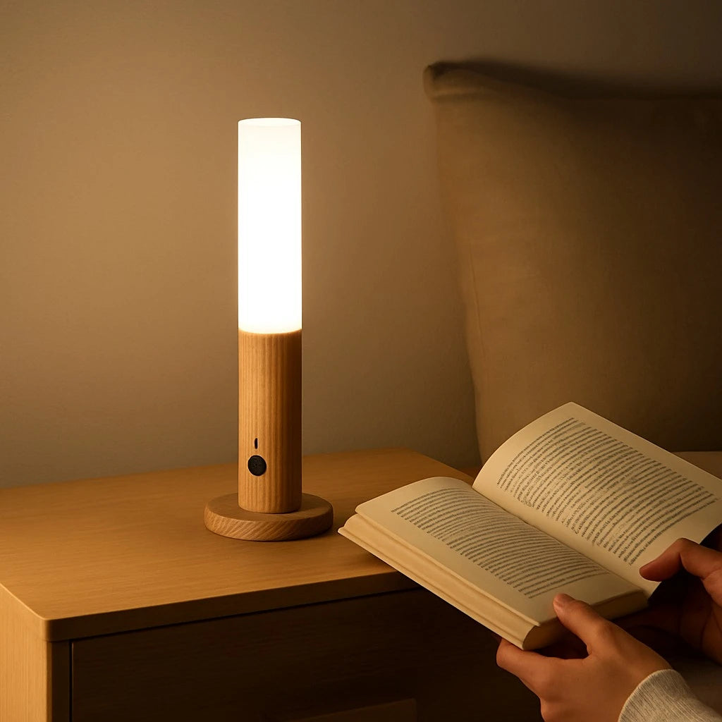 Magnetic Wooden LED Stick Light - Image 8