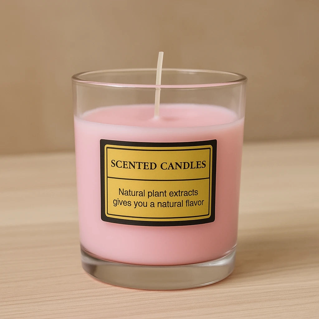 Colored Scented Candle