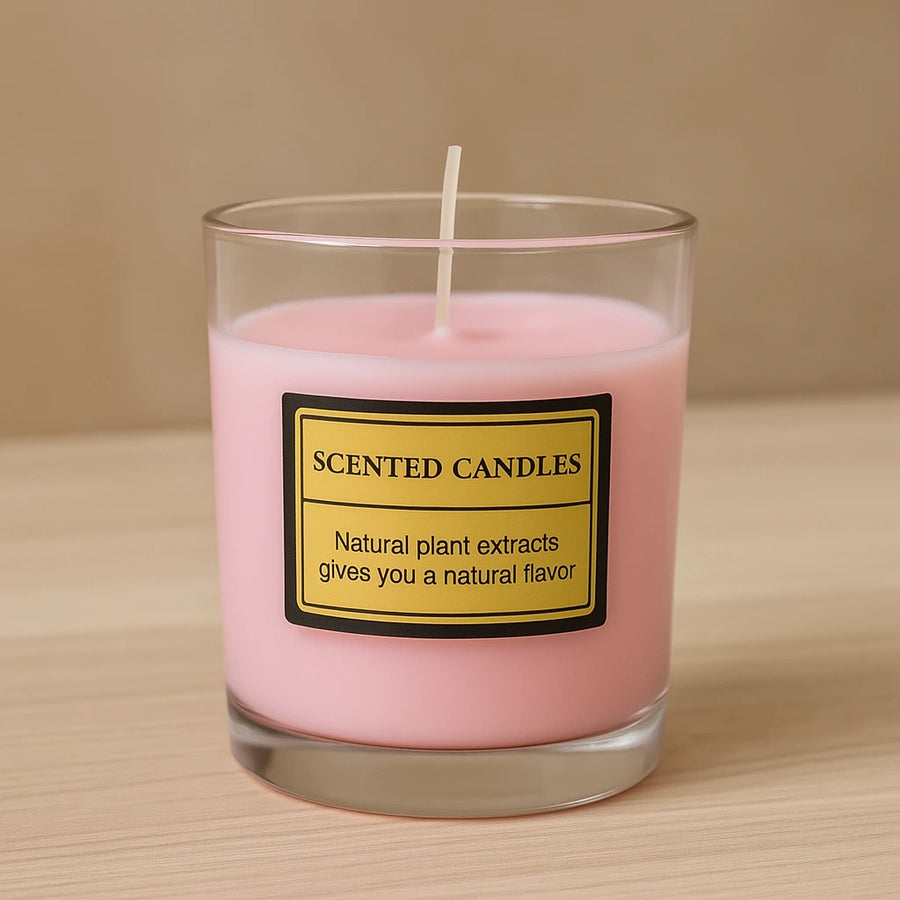 Colored Scented Candle