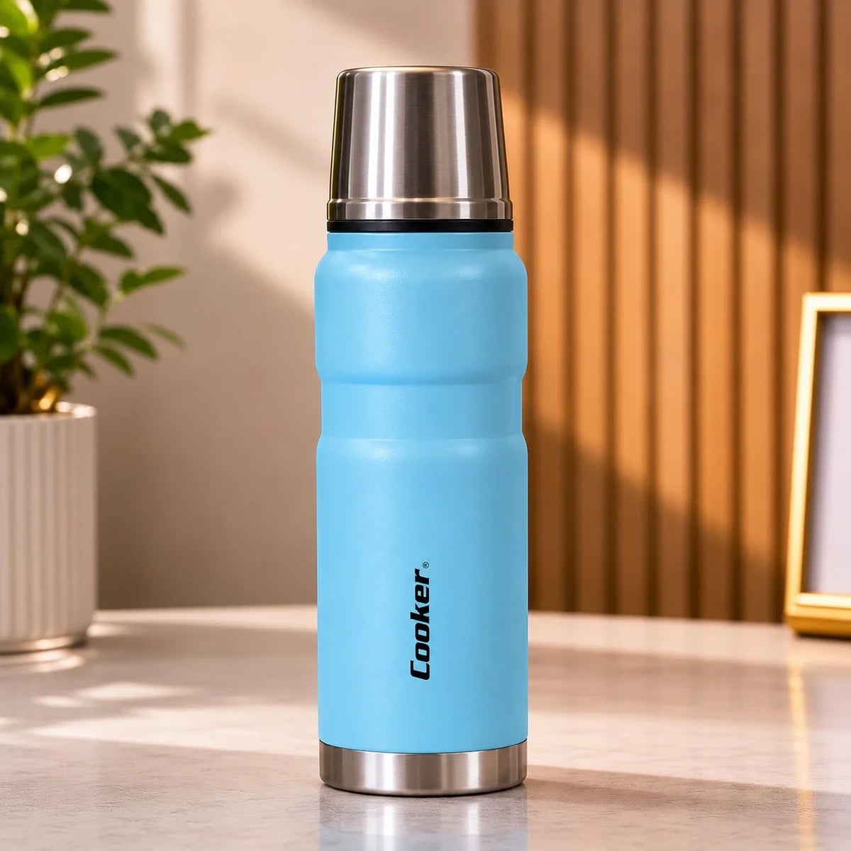 Cooker Thermos Water Bottle Stainless Steel Hunter Vacuum Flask Thermos Bottle Double Wall Insulated 500ML 26CM