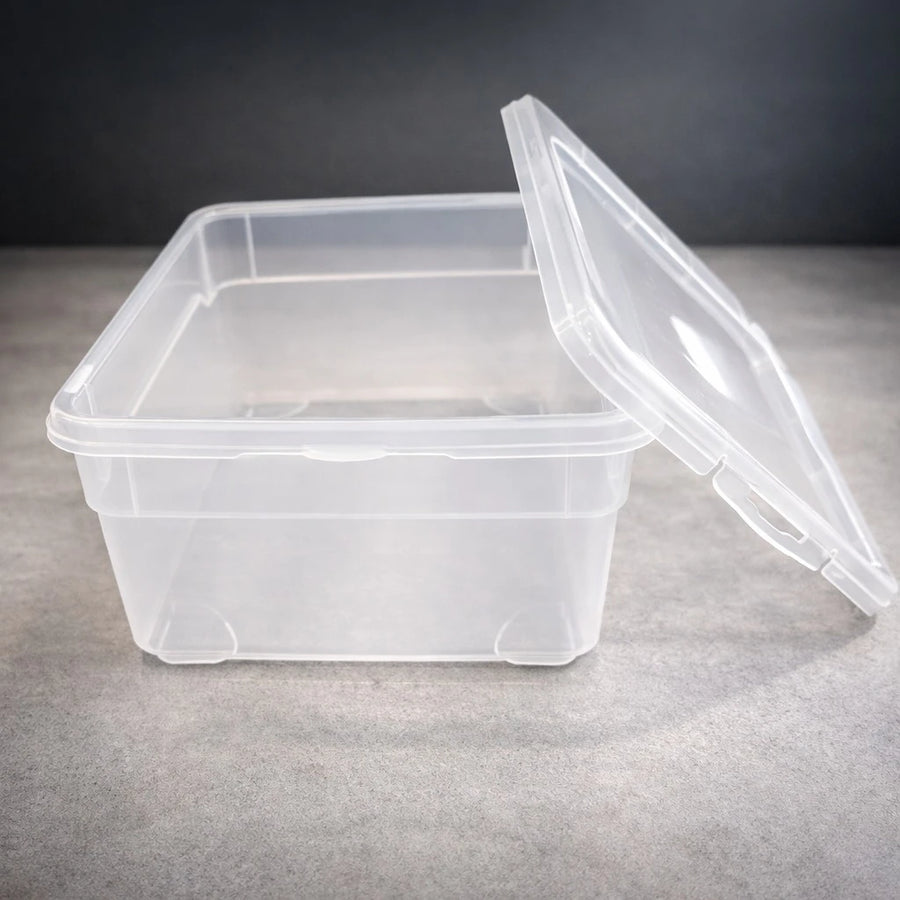 Food Storage Container 1 Liter Airtight Plastic Box Kitchen Storage Organizer Meal Prep Container