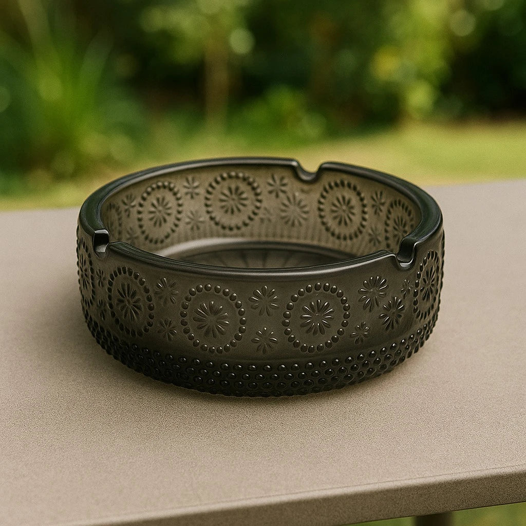 Smoky Glass Ashtray