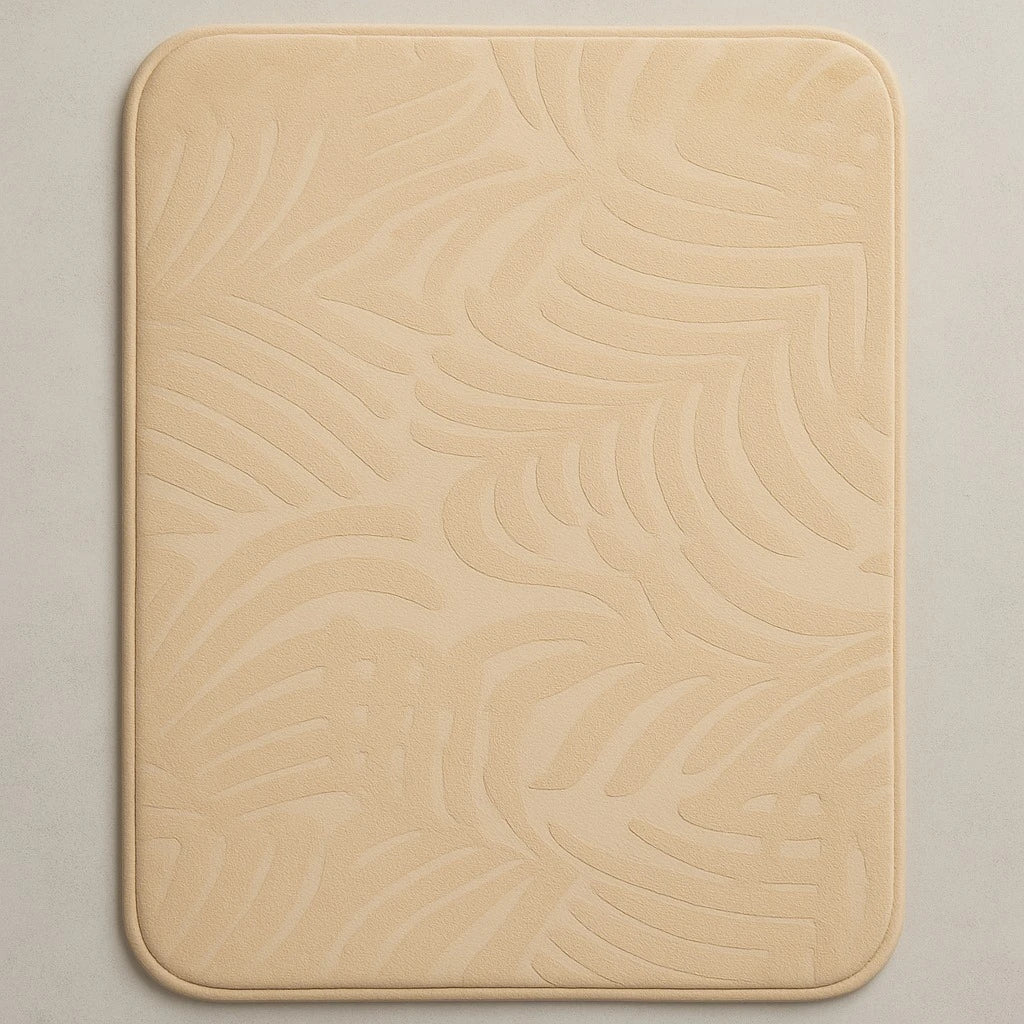 Tropical Leaf Bath Mat