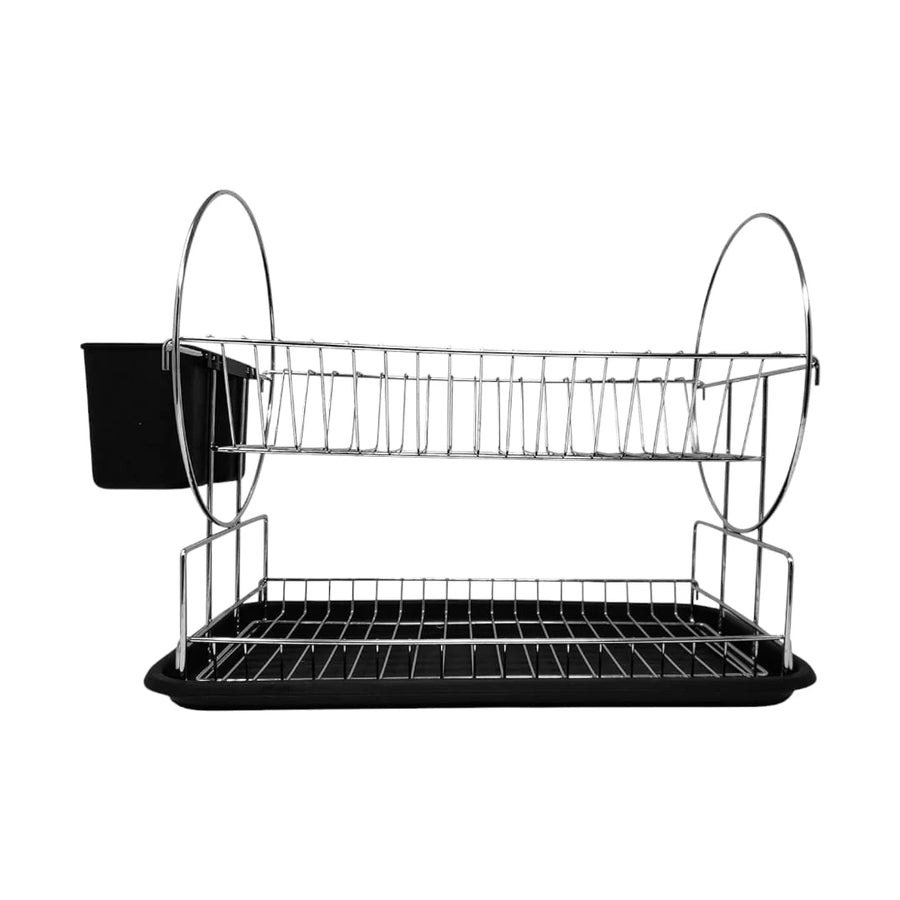 Stainless Steel 2-Tier Dish Rack