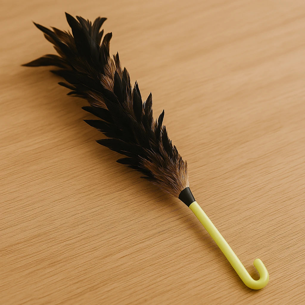 Natural Feather Dust Wand