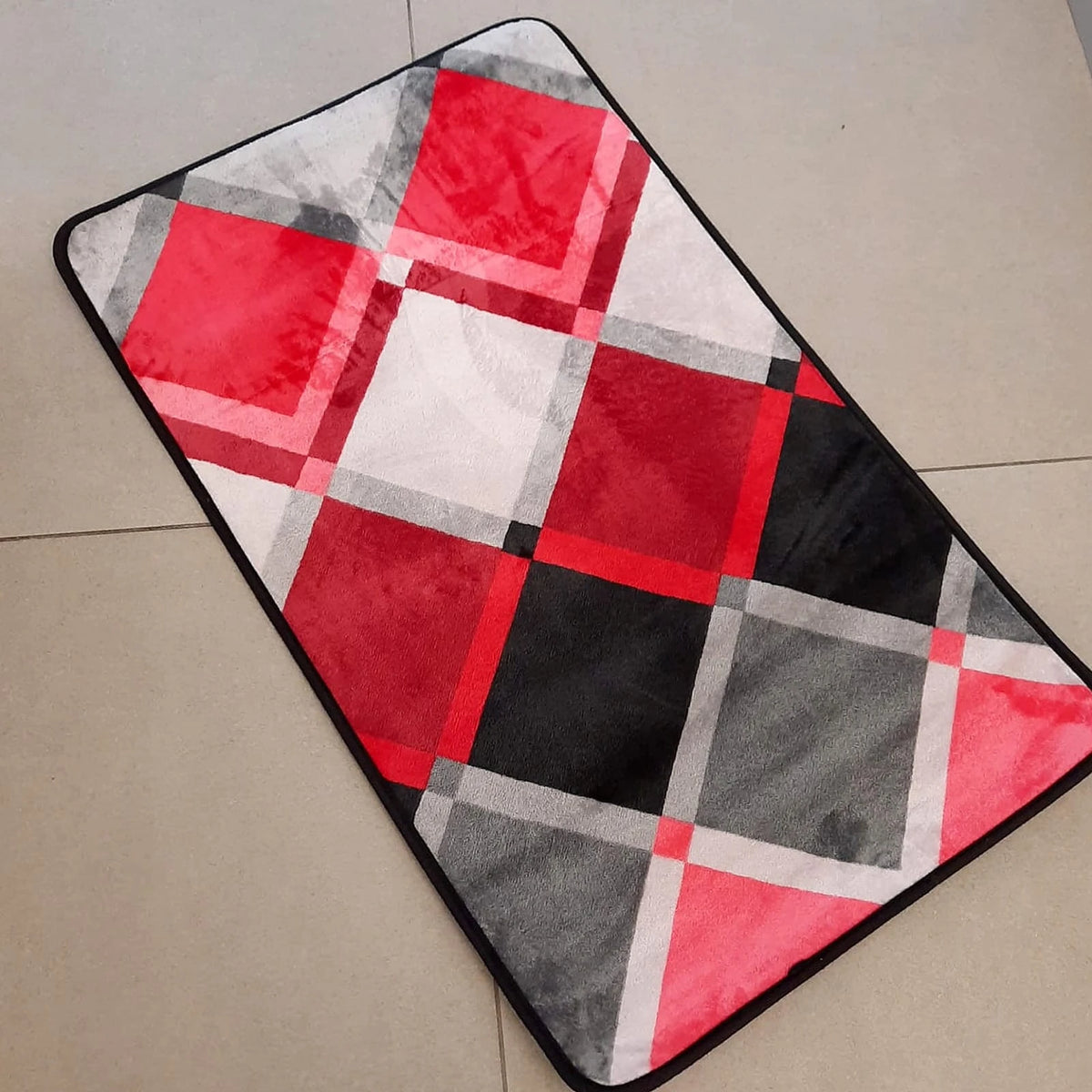 Velvet Colorful Carpet 100×60 cm