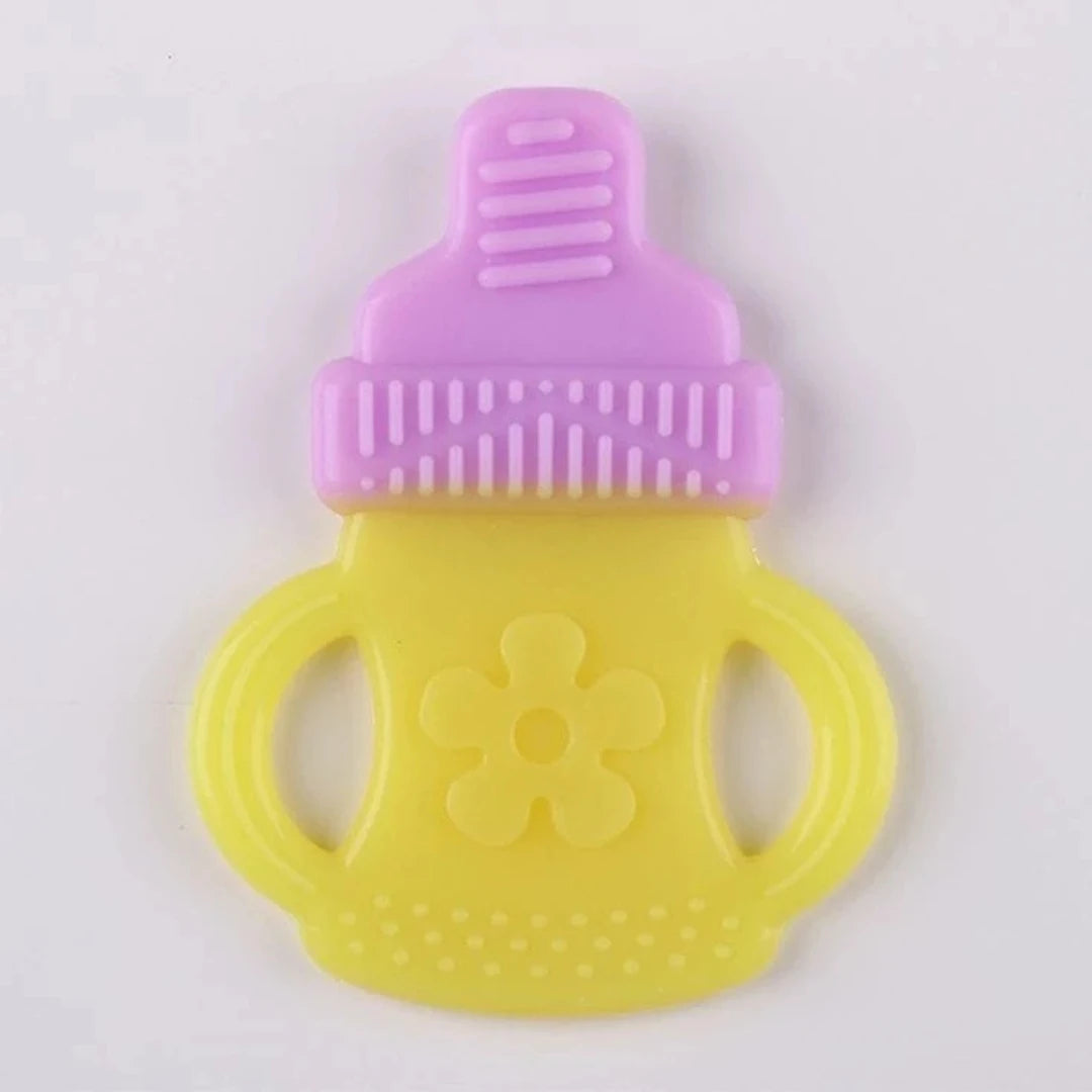 Bottle Shape Shield Silicone Teether