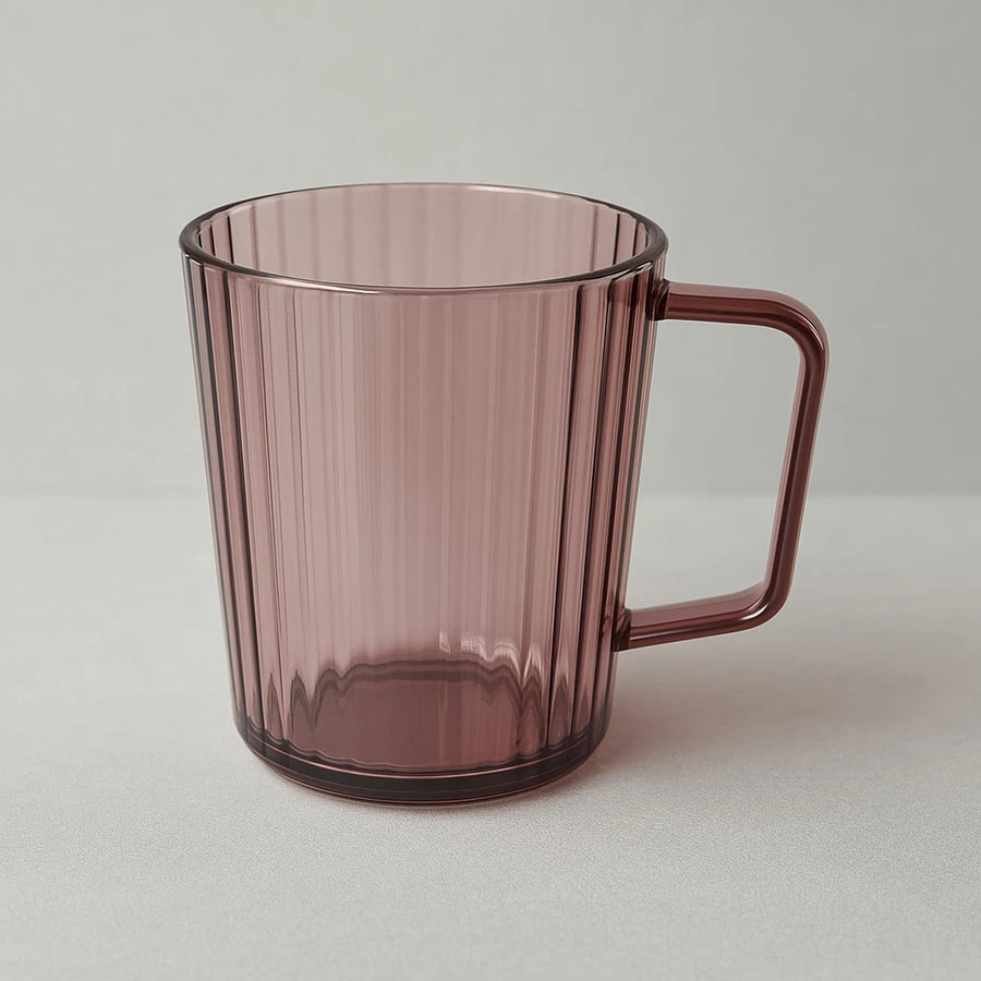 Non Breakable Ribbed Plastic Cup