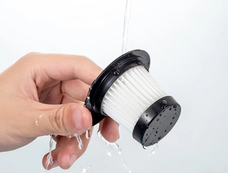 Handheld Cordless Vacuum Cleaner – USB Rechargeable Portable Mini Electric Cleaner for Home & Car