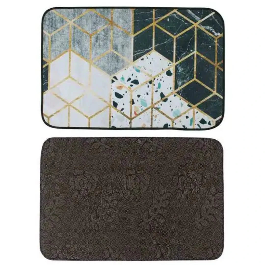 3 Piece Modern Bath Mat Set - Image 4