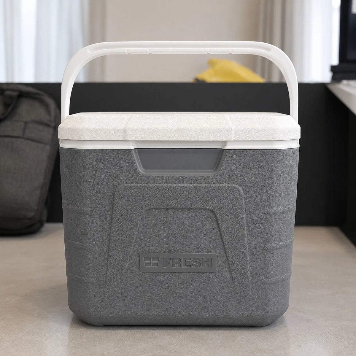 Portable Insulated Ice Cooler Box 8 Liter with Cup Holders | Beach Picnic Camping Cooler