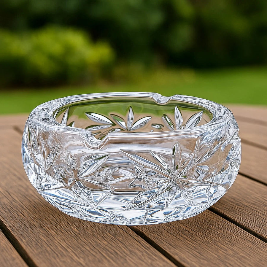 Clear Glass Ashtray