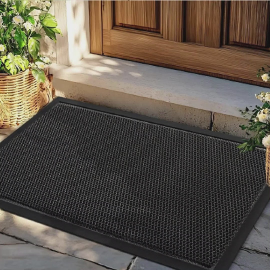 Dustproof Mesh Entryway Mat 75×45 cm