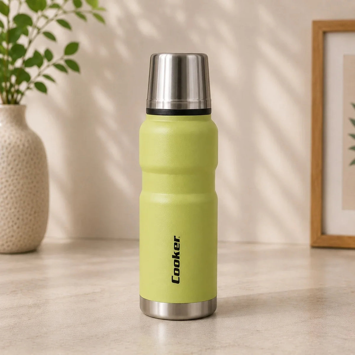 Cooker Thermos Water Bottle Stainless Steel Hunter Vacuum Flask Thermos Bottle Double Wall Insulated 500ML 26CM