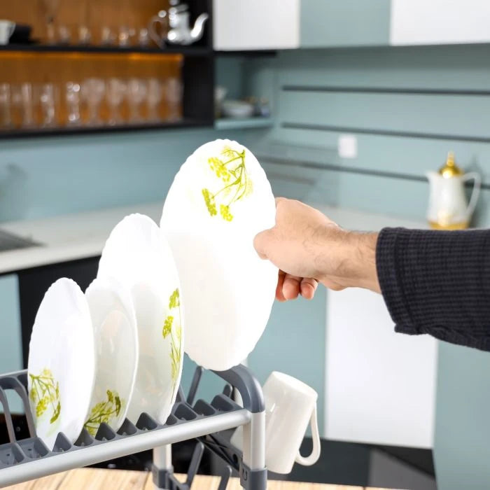 2 Tier Aluminium Dish Rack