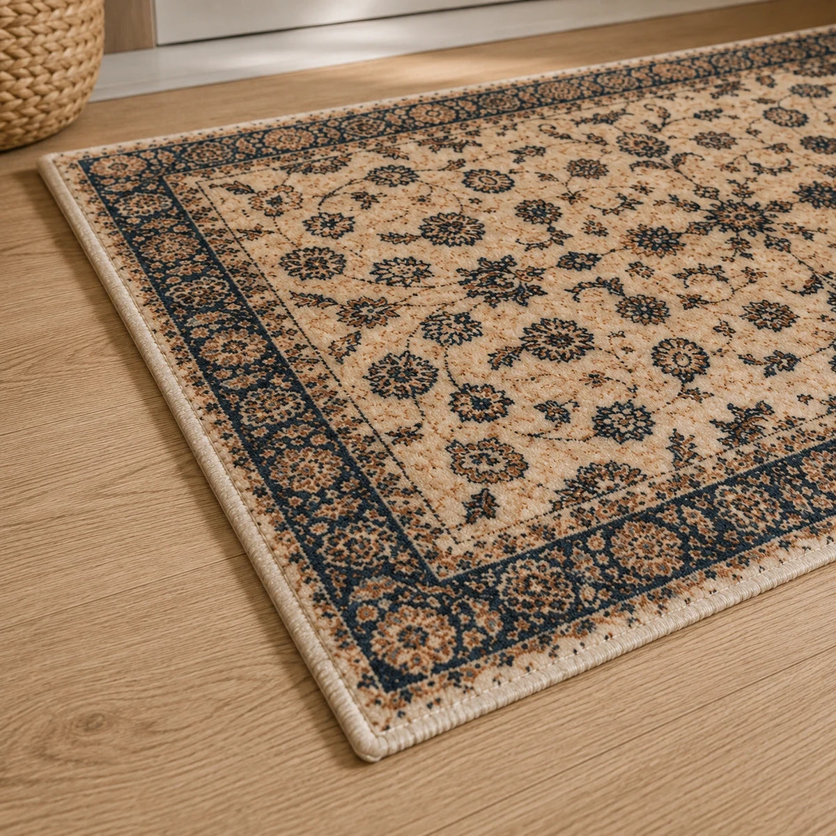 Soft Velvet Printed Floor Mat 48 × 80 cm Decorative Non Slip Indoor Rug