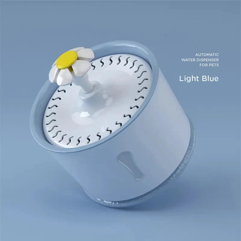 2.4 L Filtered Drinking Fountain for Pets