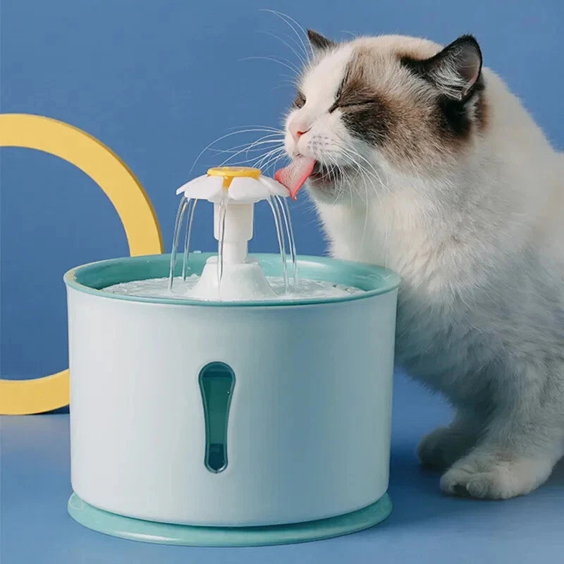 2.4 L Filtered Drinking Fountain for Pets