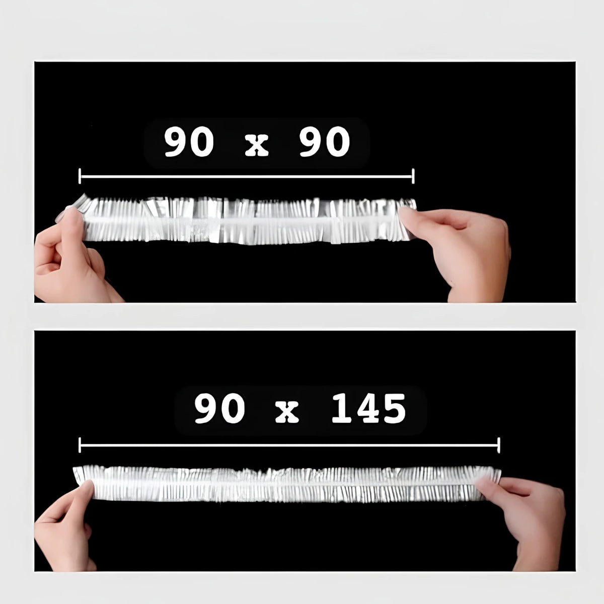 Disposable Multifunction Appliance Dust Covers Protective Elastic Covers (90×90 cm & 90×145 cm)