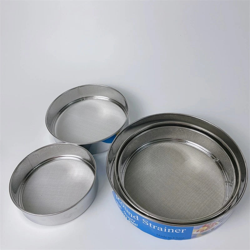 6-Piece Stainless Steel Round Strainer Set - Image 6