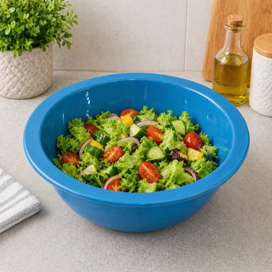 Plastic Mixing Bowl Large Kitchen Bowl Multi Purpose Serving Bowl Food Prep Salad Bowl