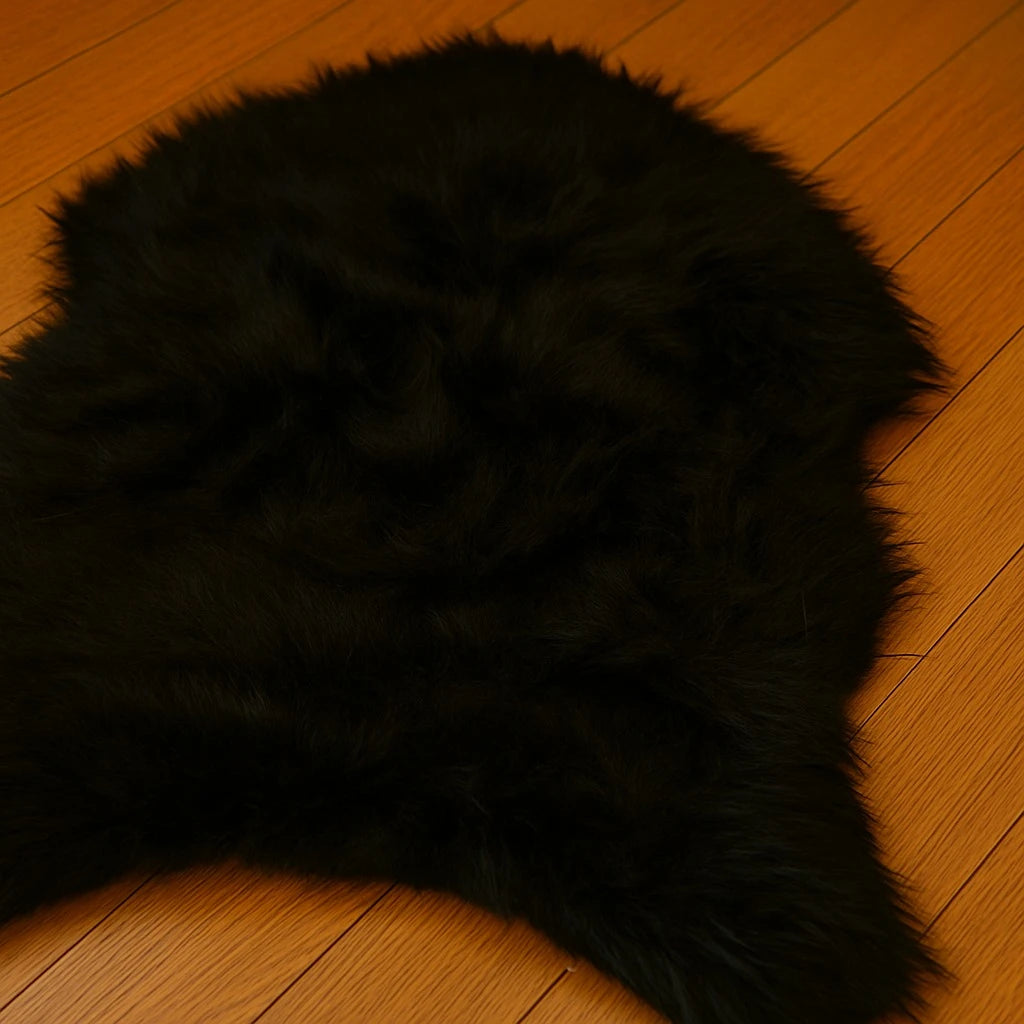 Faux Fur Sheepskin Carpet - Image 9
